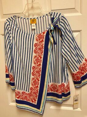 Ruby Rd Asymmetrical top - NWT